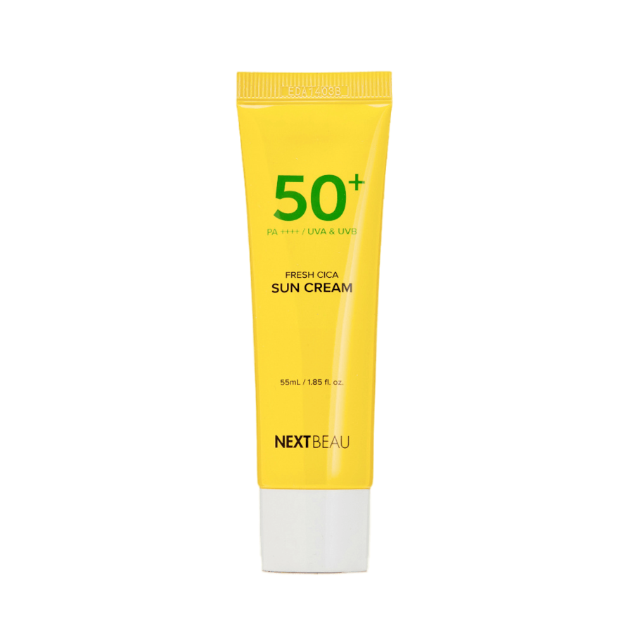 NEXTBEAU Fresh Cica Sun Cream SPF 50+ PA++++, 55мл Крем солнцезащитный с центеллой азиатской