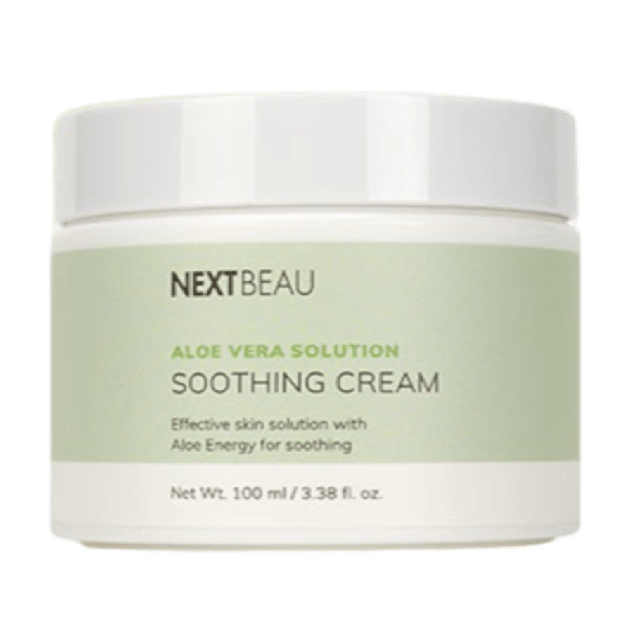 NEXTBEAU Aloe Vera Solution Soothing Cream, 100мл Крем смягчающий с экстрактом алоэ