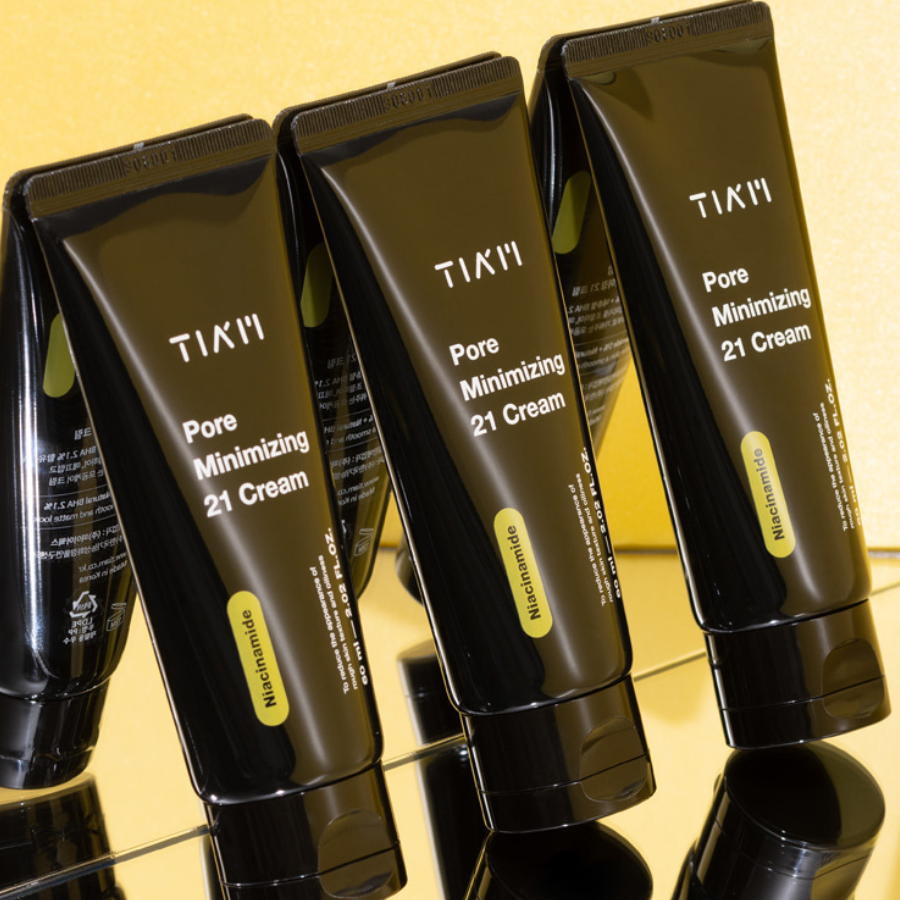 TIAM Pore Minimizing 21 Cream, 60мл TIAM Крем для лица с ниацинамидом и цинком себорегулирующий