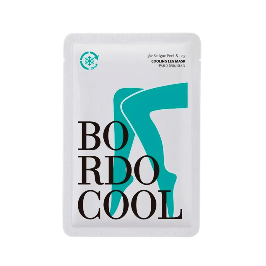 BORDO COOL Cooling Leg Mask, 40г Маска-носочки для ног Охлаждение