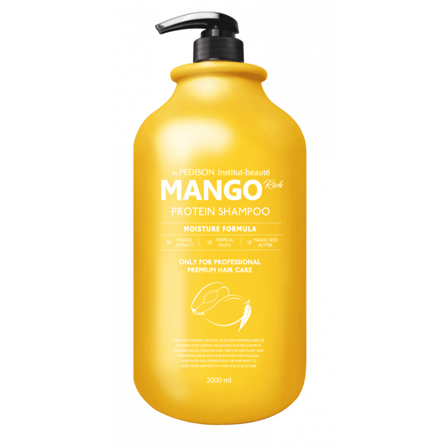 PEDISON Institute-Beaute Mango Rich Protein Hair Shampoo, 2000мл. Шампунь для волос манго