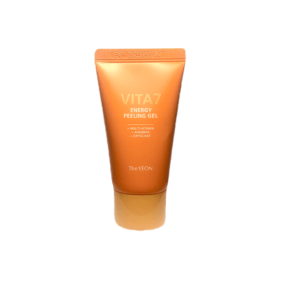 TheYEON Vita7 Energy Peeling Gel, 30мл Пилинг-скатка для лица энергетический с AHA-BHA кислотами