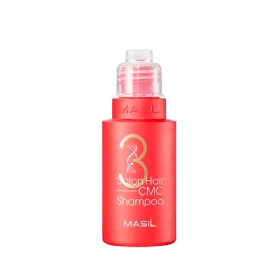 MASIL Masil 3 Salon Hair CMC Shampoo, 50мл. Masil Шампунь для волос восстанавливающий с аминокислотами