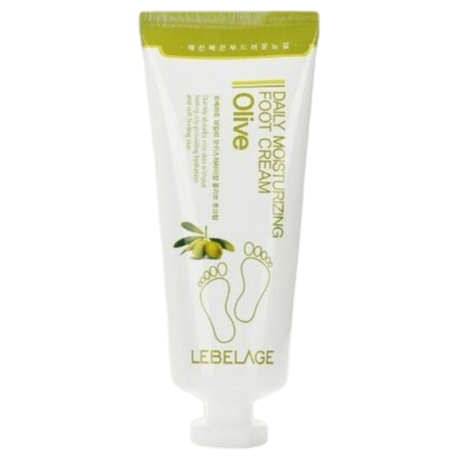 LEBELAGE Daily Moisturizing Olive Foot Cream, 100мл Крем для ног увлажняющий с экстрактом оливы