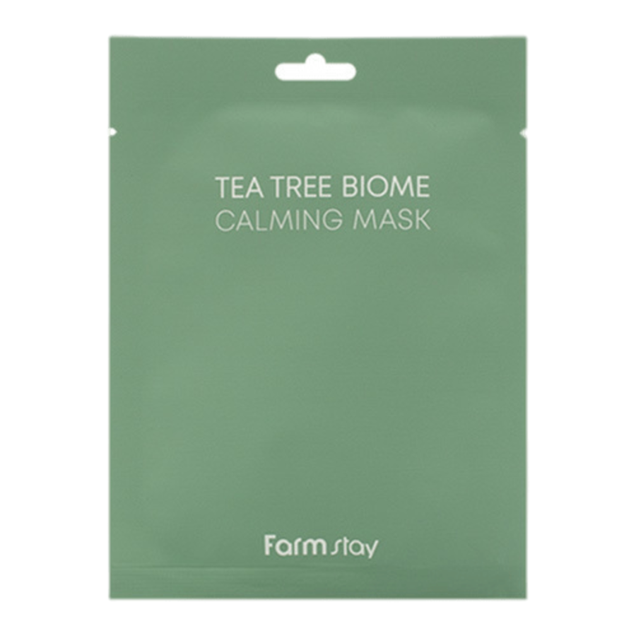 FARMSTAY Tea Tree Biome Calming, 25мл FarmStay Маска тканевая успокаивающая с экстрактом чайного дерева