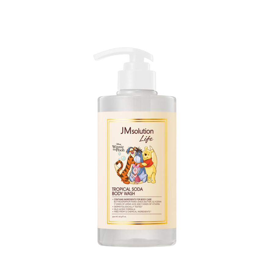 JM SOLUTION Life Disney Tropical Soda Body Wash, 500мл JMsolution Гель для душа с ароматом тропических фруктов