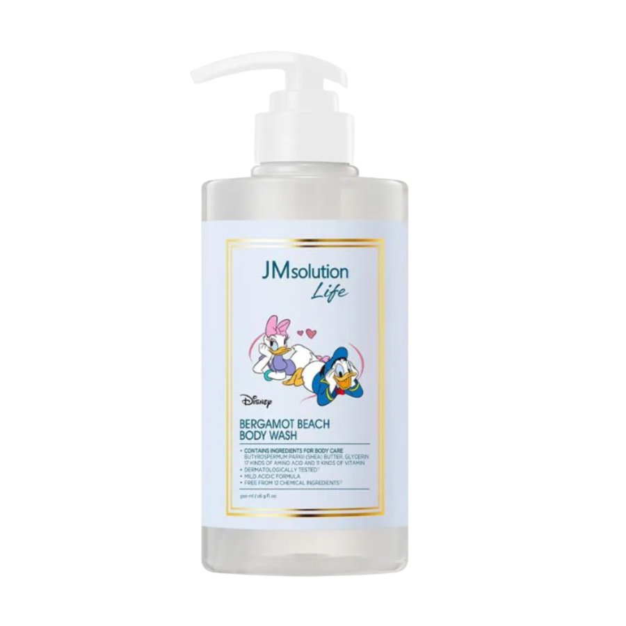 JM SOLUTION Life Disney Bergamot Beach Body Wash, 500мл JMsolution Гель для душа с экстрактом бергамота