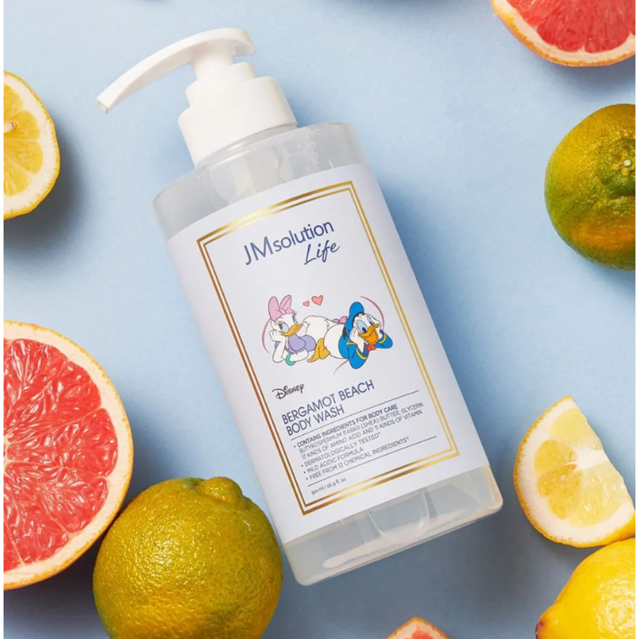 JM SOLUTION Life Disney Bergamot Beach Body Wash, 500мл JMsolution Гель для душа с экстрактом бергамота