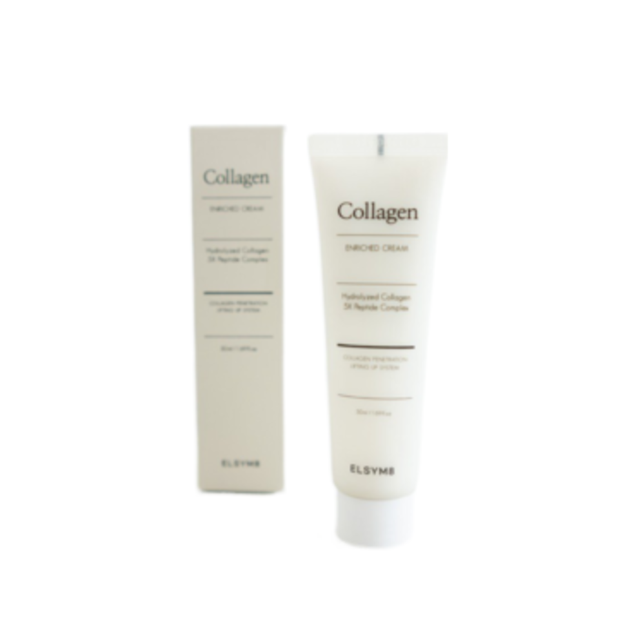 ELSYM 8 Collagen+Enriched Cream, 50мл Elsym8 Крем-лифтинг для лица с гидролизованным коллагеном