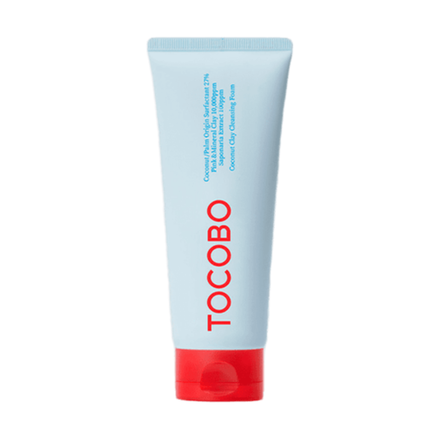 TOCOBO Coconut Lay Cleansing Foam, 150мл Пенка для глубокого очищения с каламином