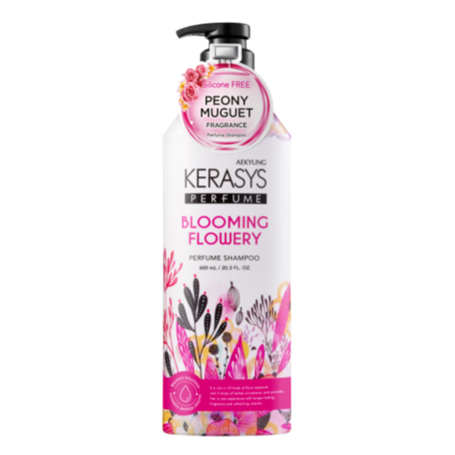 KERASYS Blooming&Flowery Parfumed, 600мл KeraSys Шампунь парфюмированный «флер»
