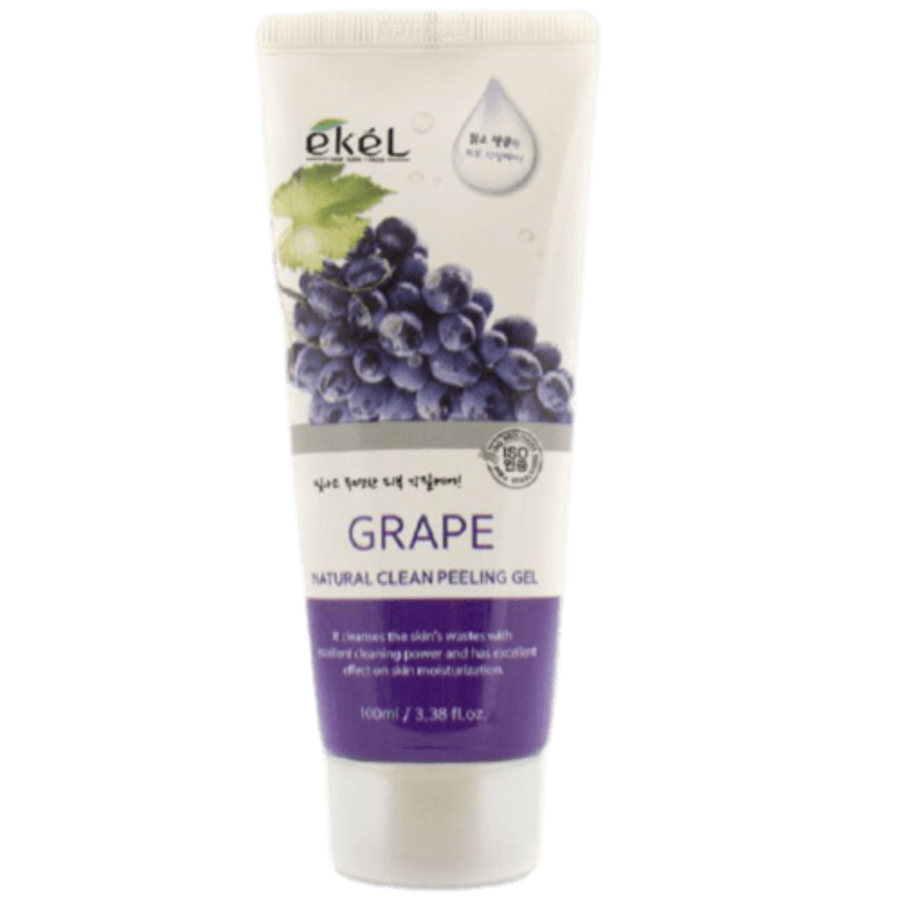 EKEL Natural Clean Peeling Gel Grape, 100мл Ekel Пилинг-скатка с экстрактом винограда