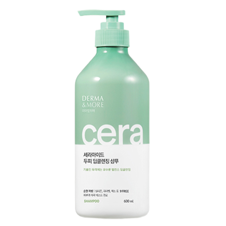 KERASYS Derma&More Cera Deep Cleansing, 600мл Шампунь для глубокого очищения волос