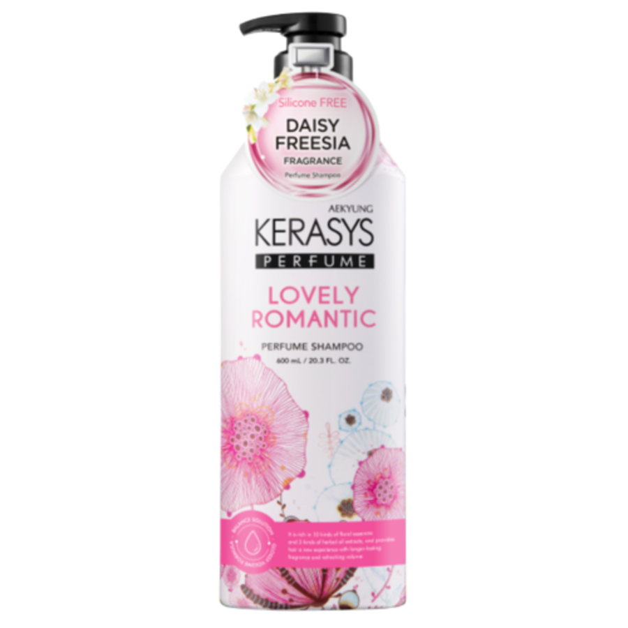 KERASYS Шампунь парфюмированный «романтик» - Lovel&Romantic Parfumed Shampoo, 600мл