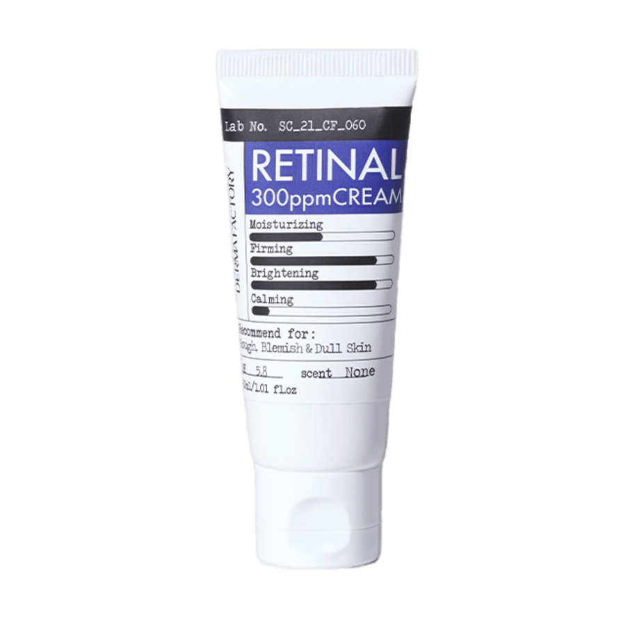 DERMA FACTORY Retinal 300ppm Cream, 30мл Крем для лица укрепляющий с ретиналом