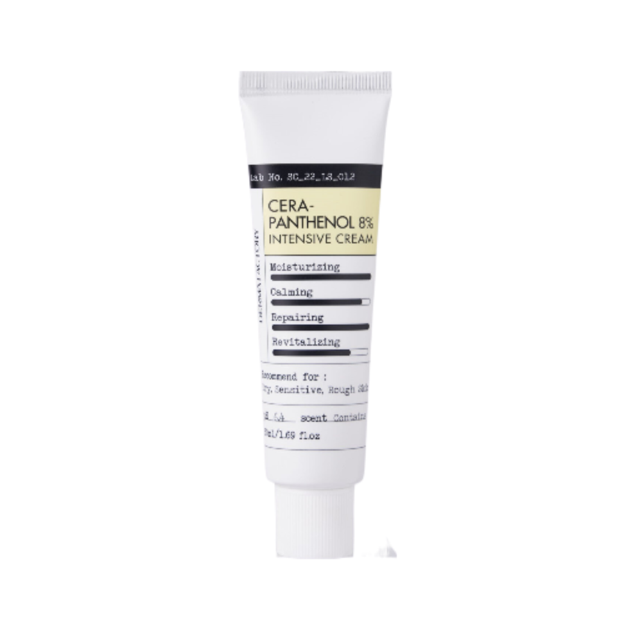 DERMA FACTORY Cera-Pantenol 8% Intensive Cream, 50мл Derma Factory Крем интенсивный увлажняющий