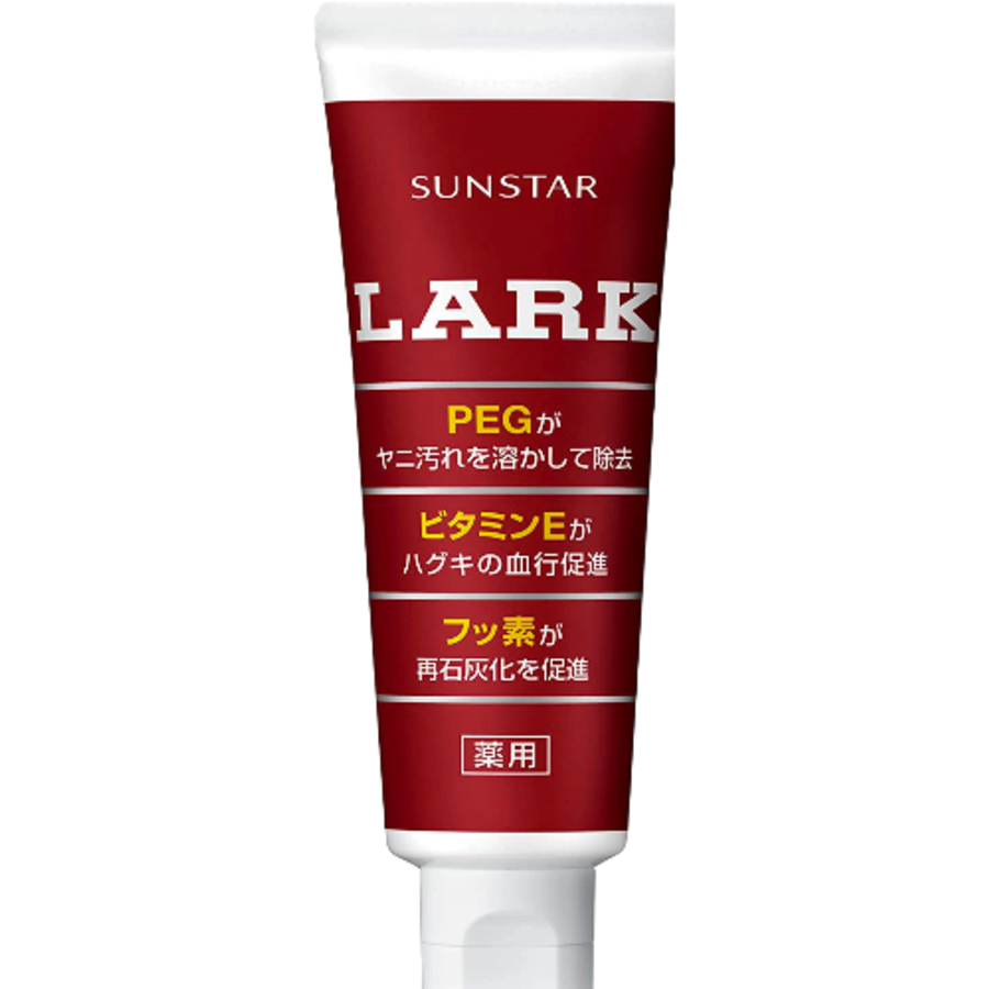 SUNSTAR Lark, 150г Sunstar Паста зубная для устранения никотинового налета, вкус мяты