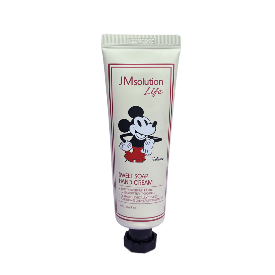 JM SOLUTION Life Disney Sweet Soap Hand Cream, 50мл JMsolution Крем для рук с пудровым ароматом