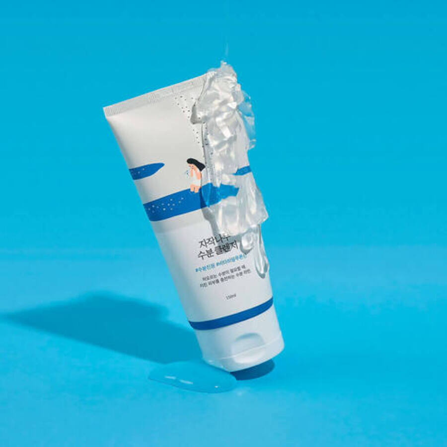 Round Lab Birch Juice Moisturizing Cleanser, 150мл Round Lab Гель-пенка для умывания с берёзовым соком