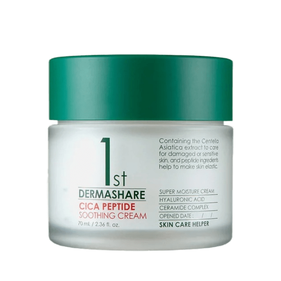 DERMASHARE First Cica Peptide Soothing Cream, 70мл Dermashare Крем SOS-восстановление с центеллой и пептидами