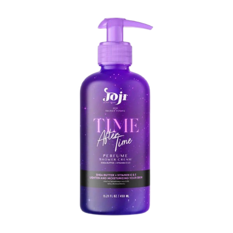 JOJI Time After Time Perfume Shower Cream, 450мл Joji Крем для душа парфюмированный с маслом ши и витаминами С и Е