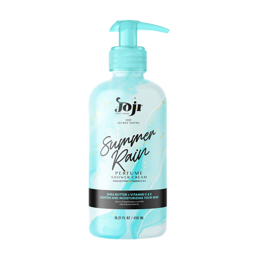 JOJI Summer Rain Perfume Shower, 450мл Joji Крем для душа парфюмированный с ароматом летнего дождя