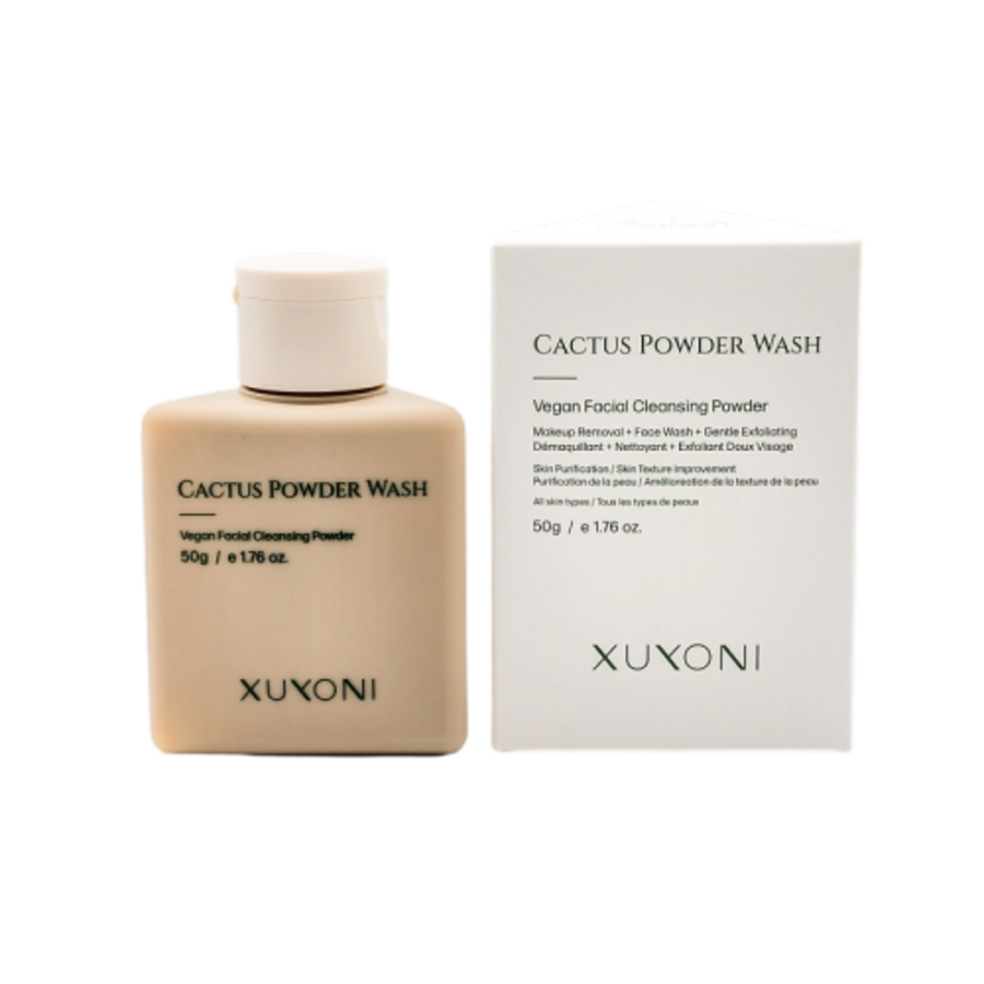 XUYONI Cactus Powder Wash, 50г Xuyoni Пудра для ежедневного умывания и снятия макияжа с кактусом