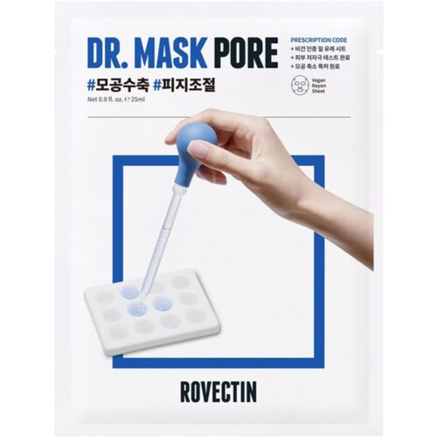 ROVECTIN Skin Essentials Dr. Mask Pore, 25мл Rovectin Маска для лица тканевая поросуживающая