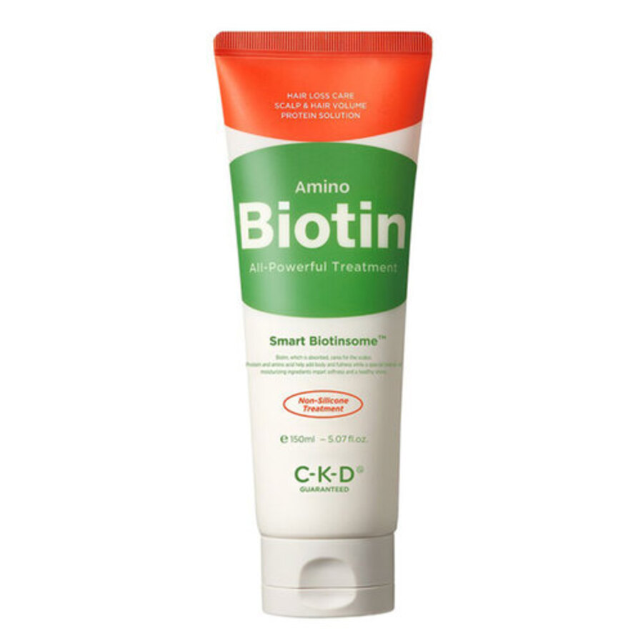 CKD Amino Biotin All-Powerful Treatment, 150мл CKD Маска от выпадения волос высокопитательная с биотином