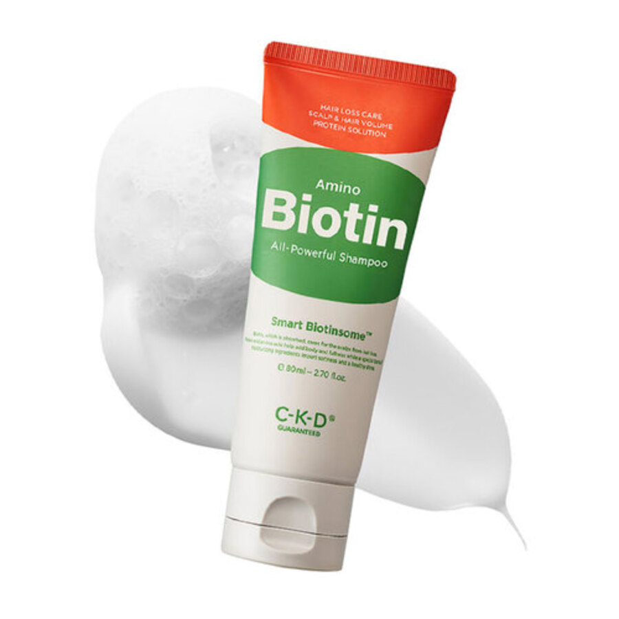 CKD Amino Biotin All-Powerful Shampoo, 80мл CKD Шампунь от выпадения волос с биотином