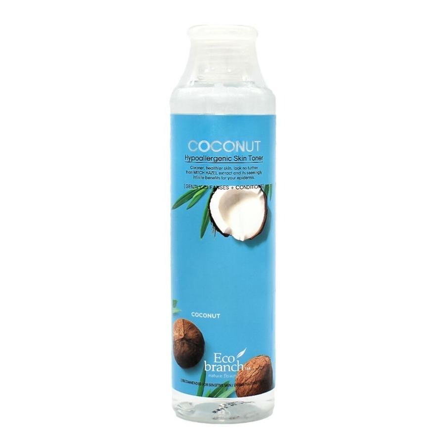 ECO BRANCH Coconut Hypoallergenic Skin Toner, 250мл Eco Branch Тонер глубоко увлажняющий с экстрактом кокоса