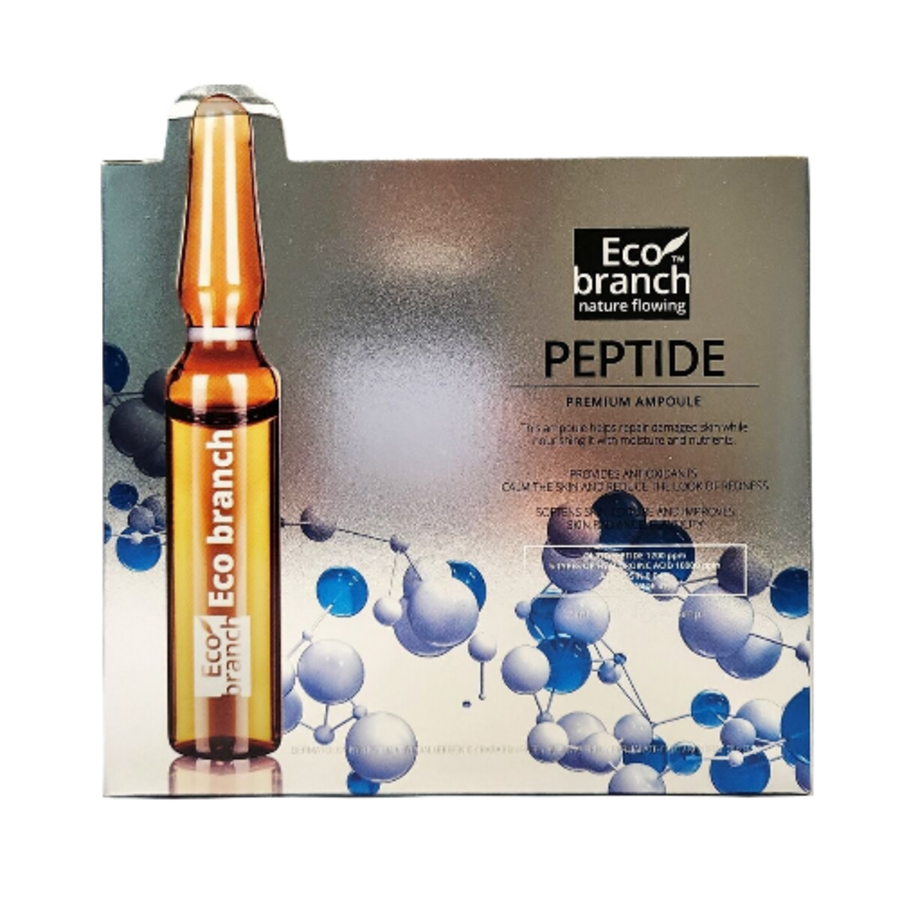 ECO BRANCH Premium Ampoule Peptide, 2мл*30шт Eco Branch Сыворотка премиальная с пептидами