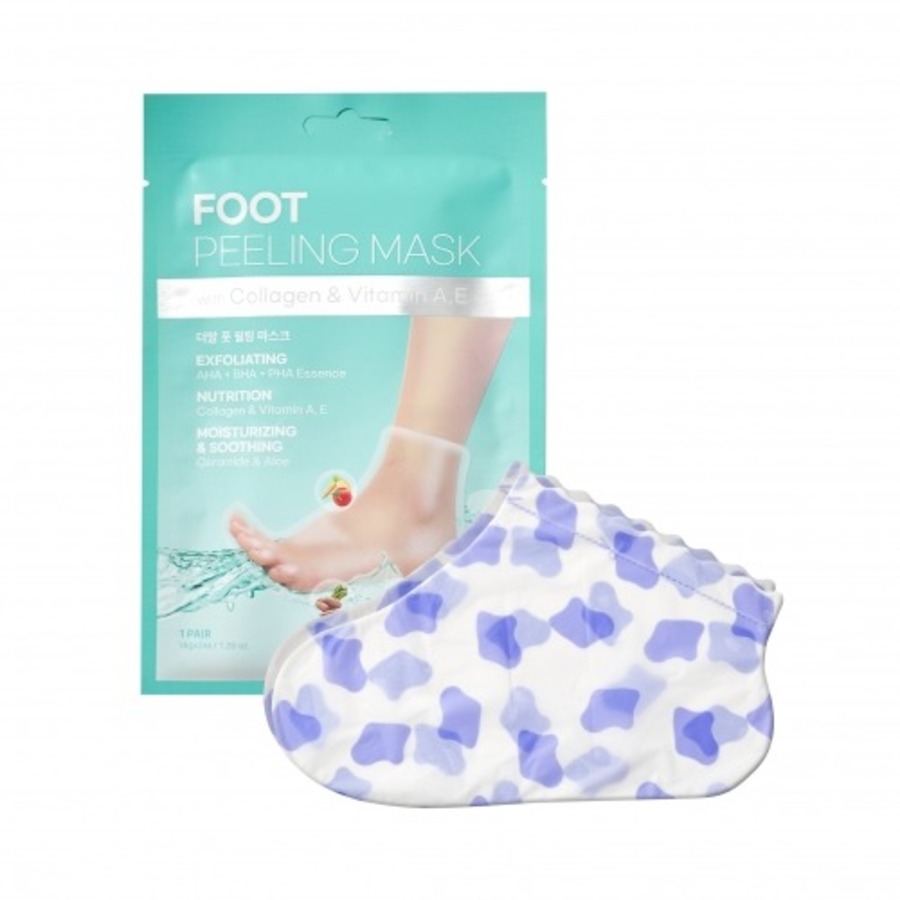 DERMAL Foot Peeling Mask, 36гр. Dermal Пилинг-носочки для ног