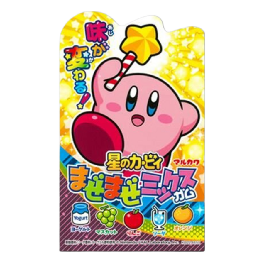 MARUKAWA Kirby Mix, 47гр. Marukawa Резинка жевательная 5 вкусов