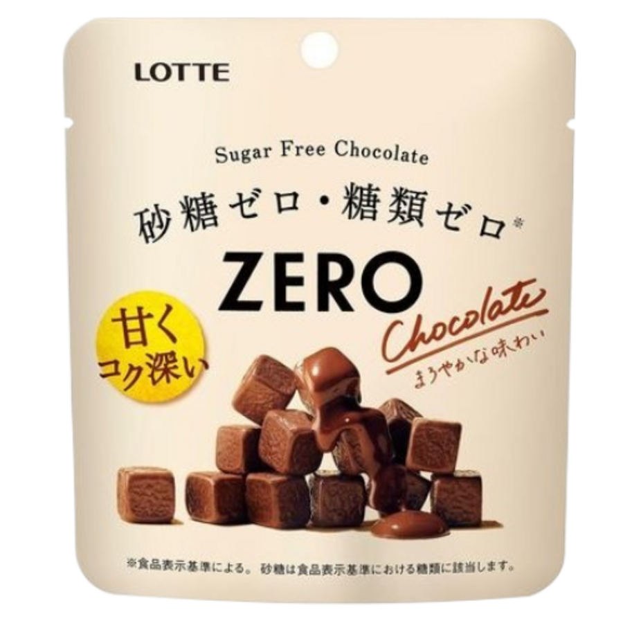 LOTTE Zero, 40гр. Lotte Шоколад молочный без сахара