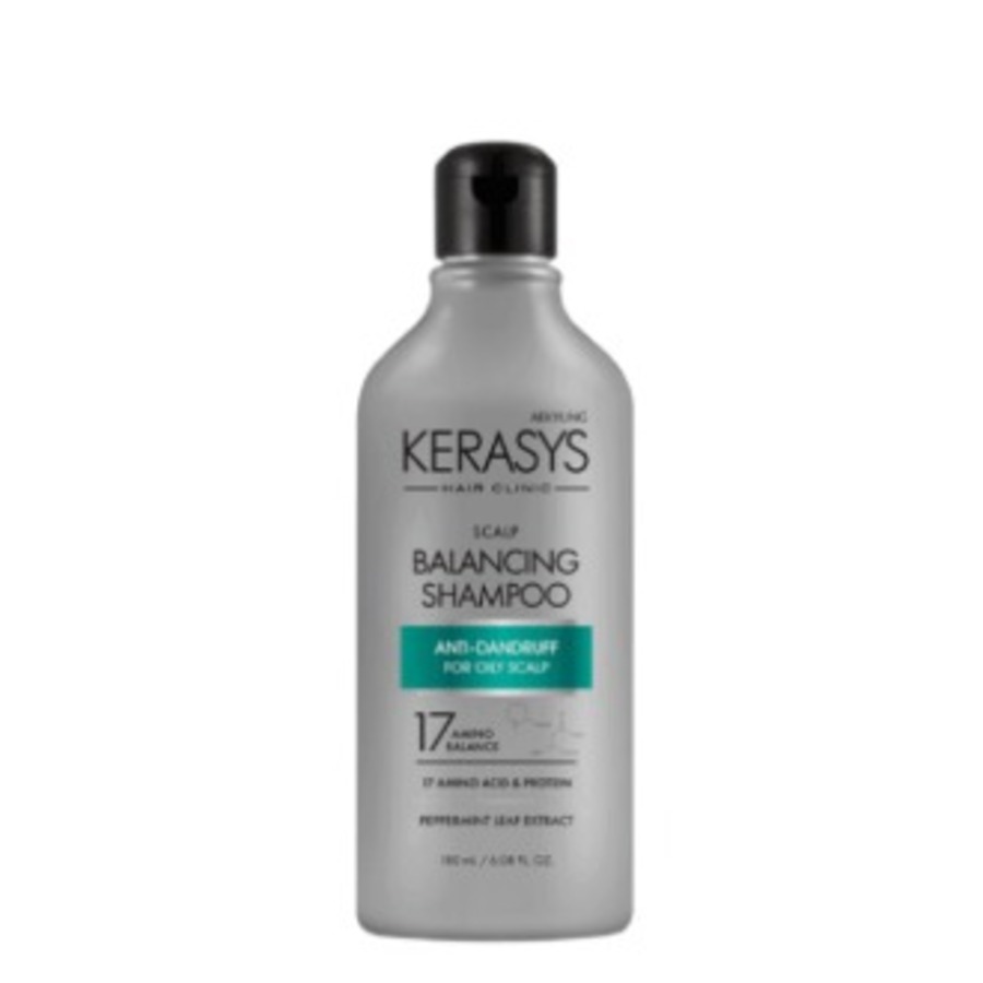 KERASYS Scalp Balancing Shampoo Anti-Dandruff For Oily Scalp, 180мл. KeraSys Шампунь для жирной кожи головы