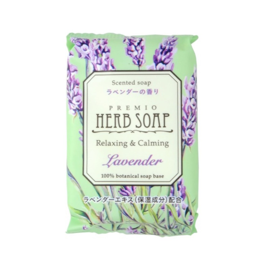 CLOVER Herb Soap Set, лаванда 77гр.*2шт+ роза 76гр.*2шт Clover Набор косметического мыла "Травы", с экстрактами лаванды и розы
