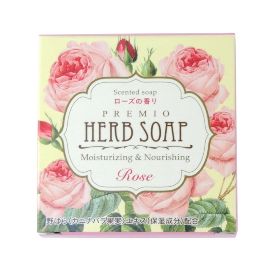 CLOVER Herb Soap Set, лаванда 77гр.*2шт+ роза 76гр.*2шт Clover Набор косметического мыла "Травы", с экстрактами лаванды и розы