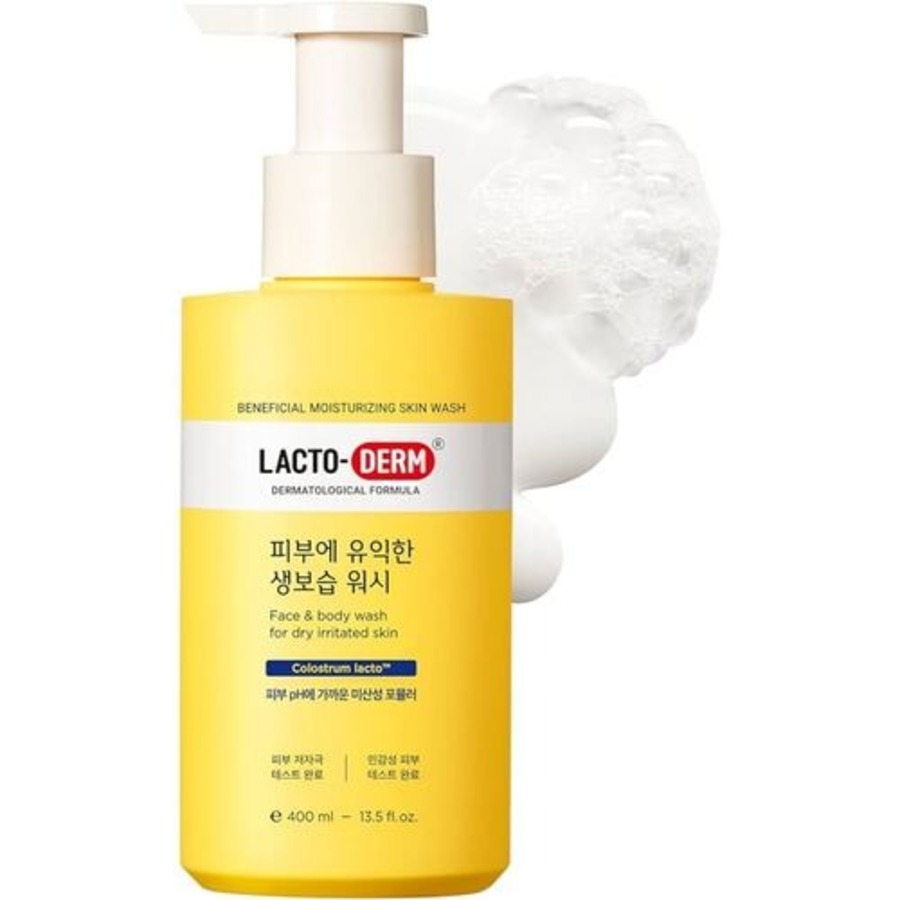 CKD Lactoderm Beneficial Moisturizing Skin Wash, 400мл CKD Гель очищающий для лица и тела