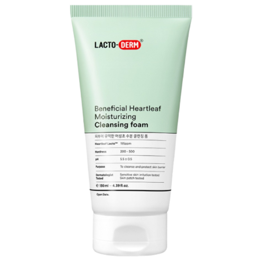 CKD Lactoderm Beneficial Heartleaf Moisturizing Cleansing Foam, 130мл CKD Пенка для умывания с лактобактериями