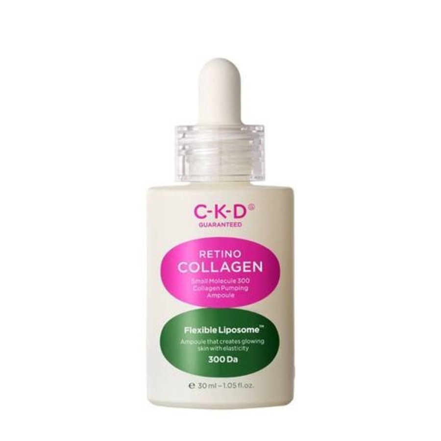 CKD Retino Collagen Small Molecule 300 Collagen Pumping Ampoule, 30мл. CKD Лифтинг-ампула для лица с ретиналем и коллагеном