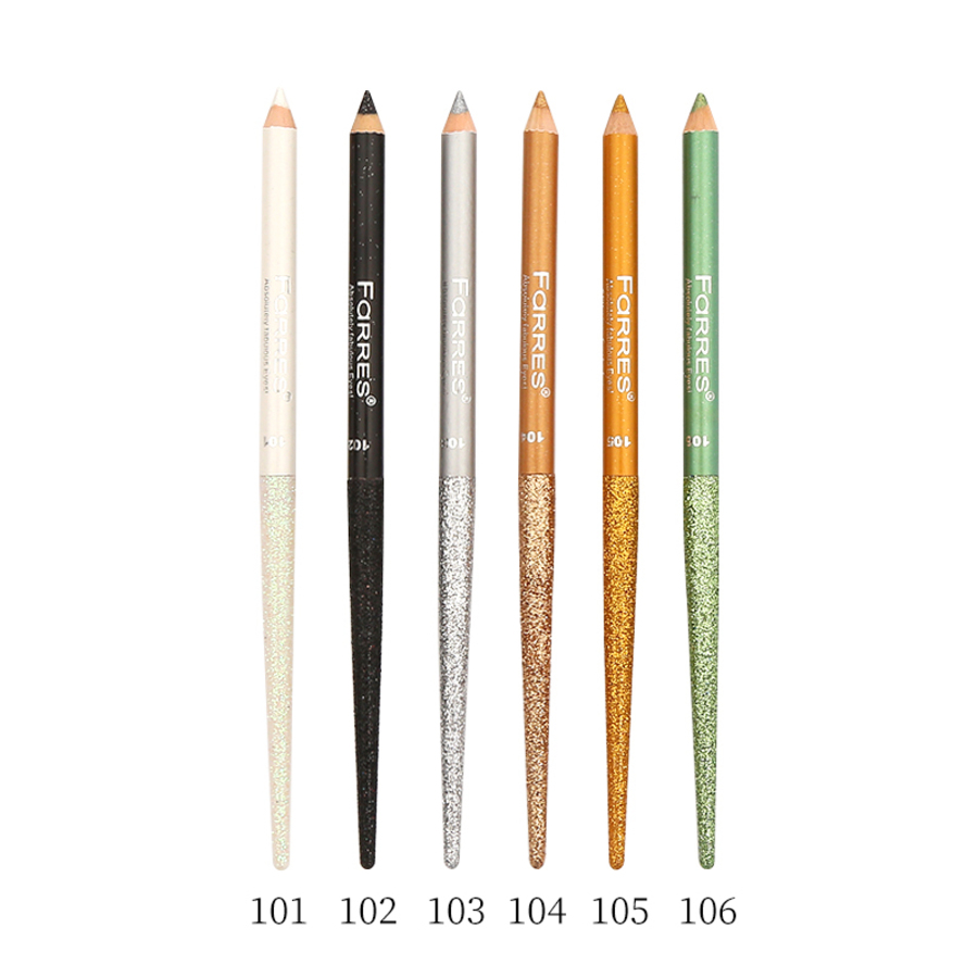 FARRES Glitter Eyeliner Pencil, 0.7г Farres Карандаш для глаз с блестками №104, золото