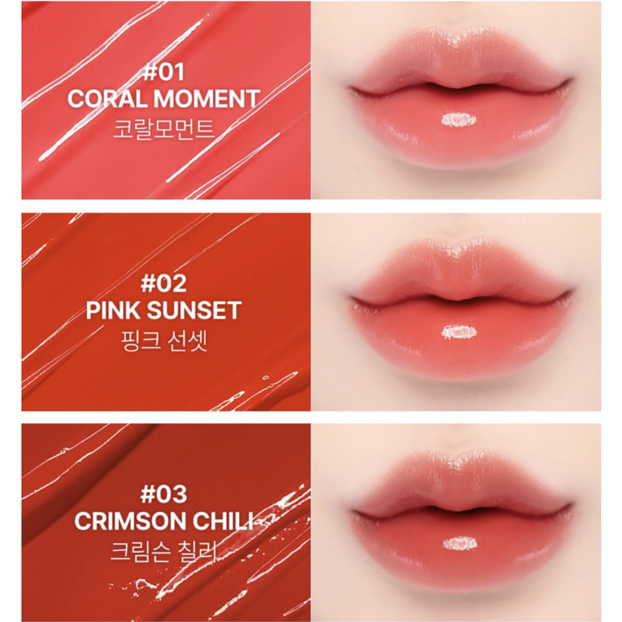 YNM (You Need Me) Candy Gloss Balm Pink Sunset, 3г YNM Бальзам для губ №02, розовый закат