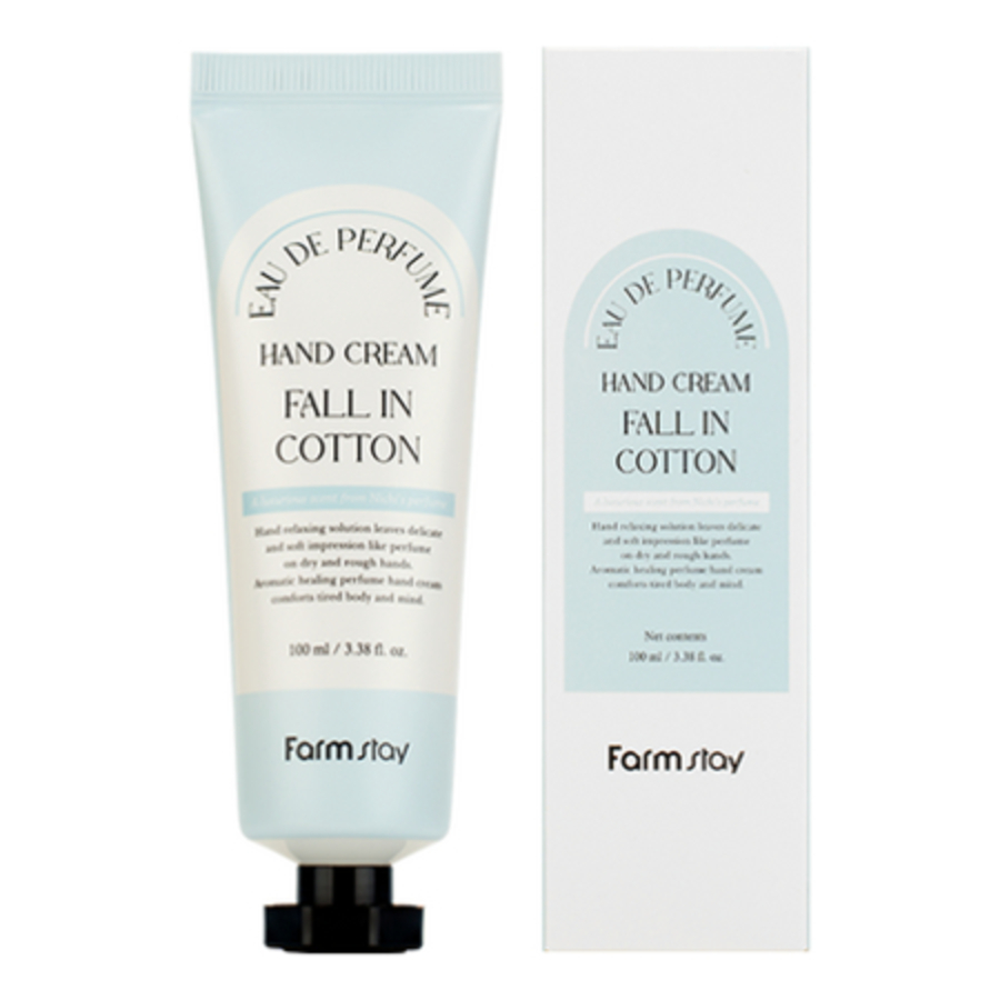 FARMSTAY Eau De Perfume Hand Cream Fall In Cotton, 100мл FarmStay Крем для рук парфюмированный