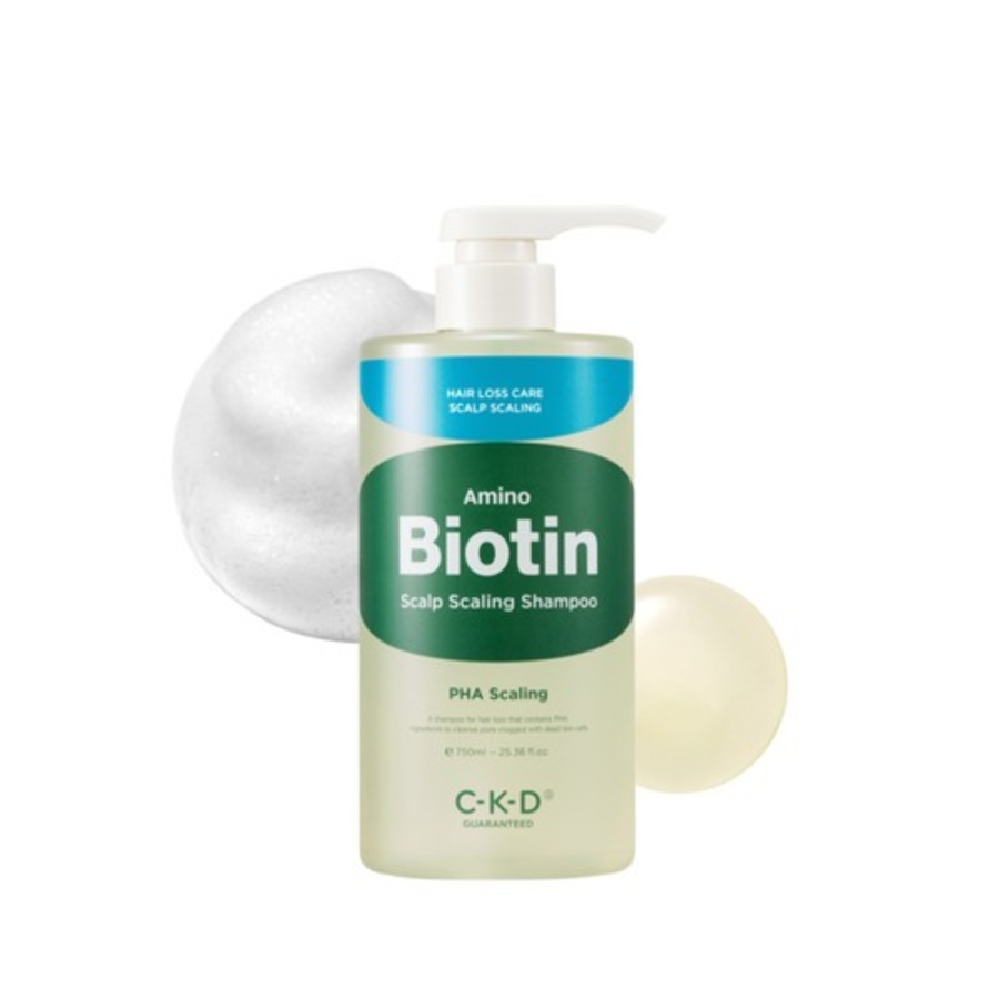 CKD Amino Biotin Scalp Scaling Shampoo, 750мл CKD Шампунь очищающий с биотином