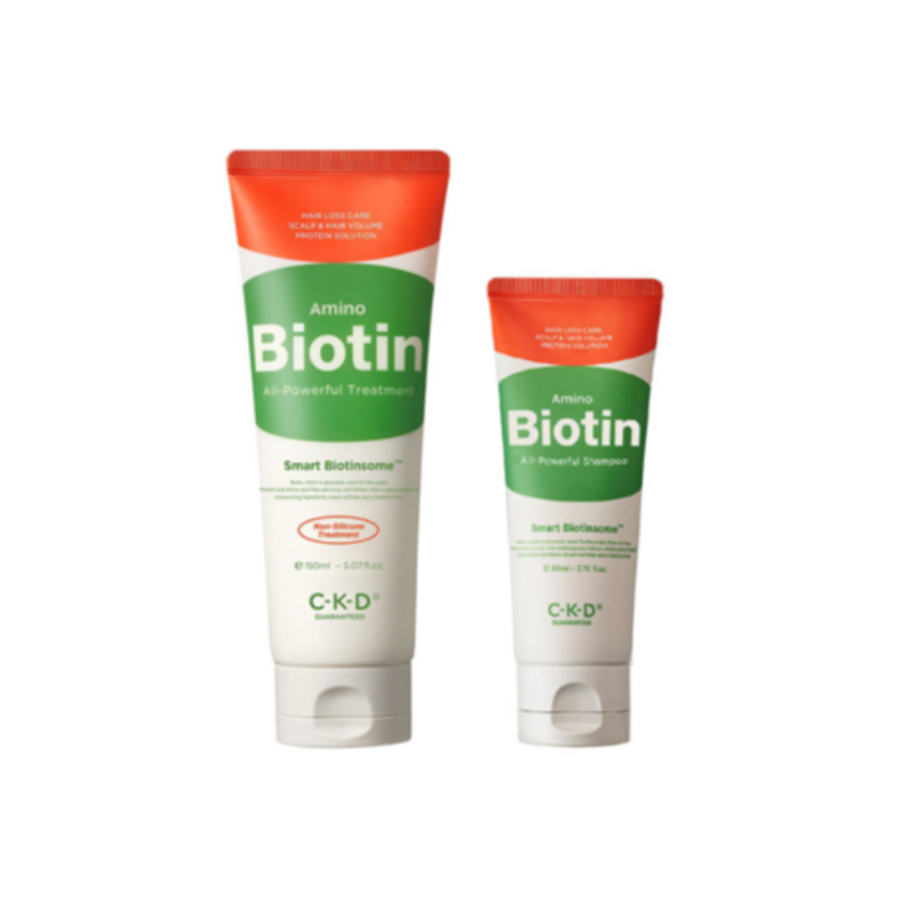 CKD Amino Biotin All-powerful, 80мл+150мл CKD Набор для ухода за волосами