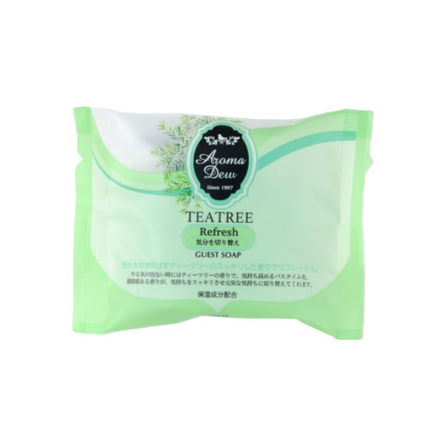 CLOVER Skin Soap, 35г Clover Мыло туалетное косметическое глицериновое Чайное дерево
