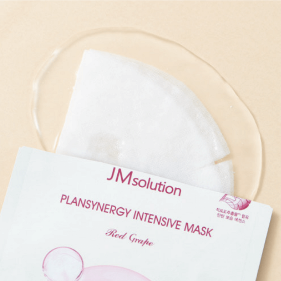 JM SOLUTION Plansynergy Intensive Mask Grape, 30мл JMsolution Маска тканевая с экстрактом красного винограда