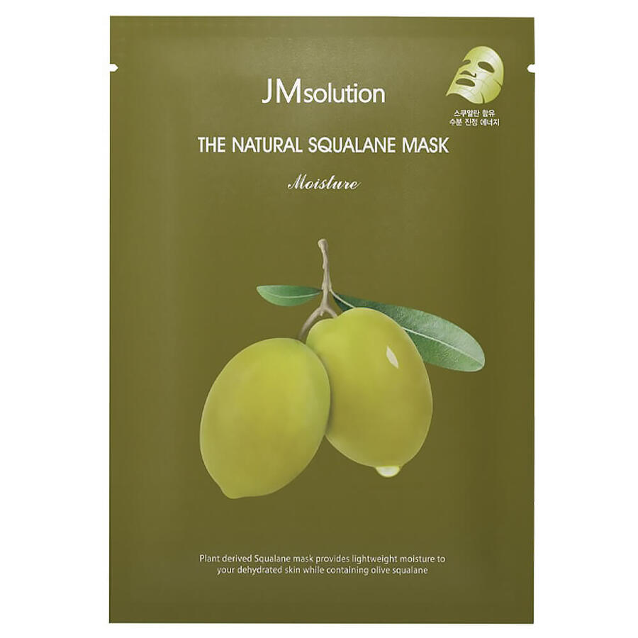 JM SOLUTION The Natural Squalane Mask Moisture, 30мл JMsolution Маска тканевая со скваланом