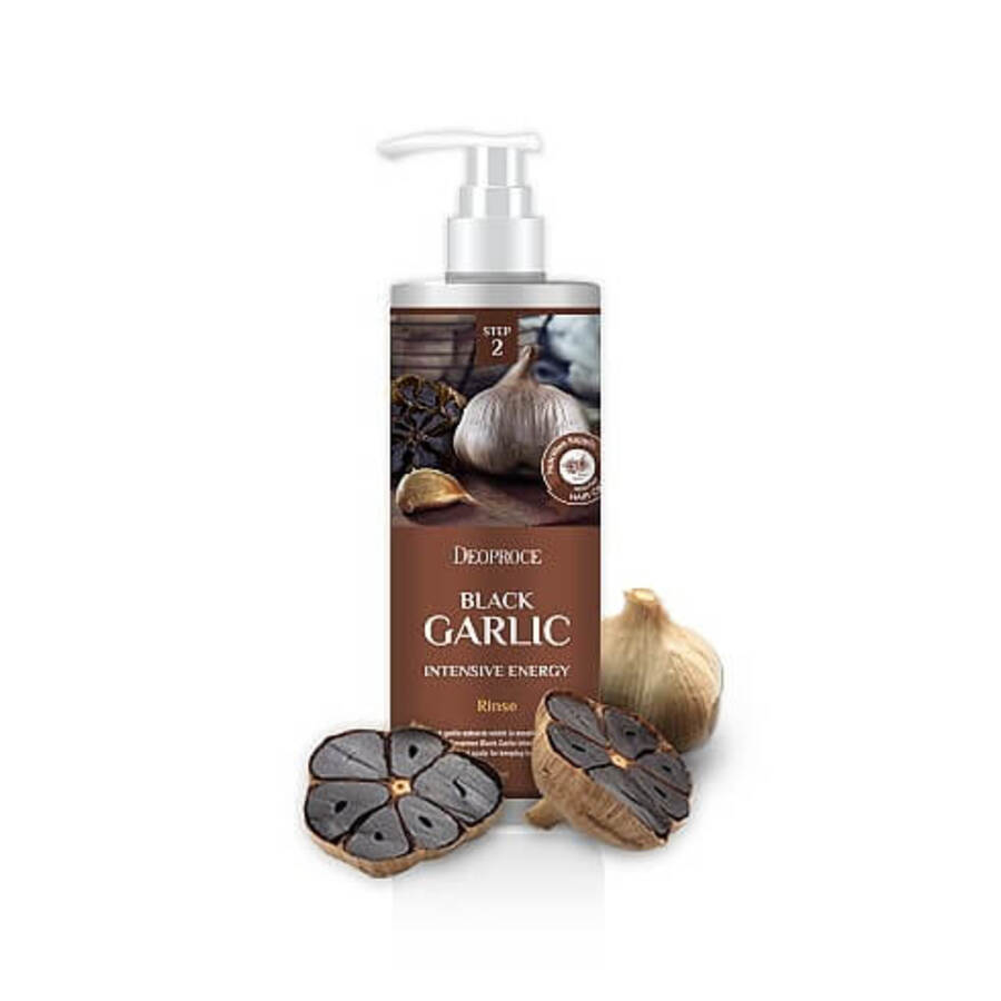 DEOPROCE Rinse-Black Garlic Intensive Energy, 1000мл Deoproce Бальзам для волос Чёрный чеснок